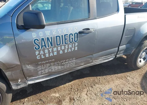 2021 Chevrolet Colorado 2Wd Long Box Wt from USA, damaged, VIN 1GCHSBEA5M1121262